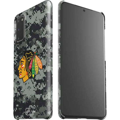 NHL Chicago Blackhawks Camo Galaxy S20 Lite Case
