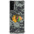 NHL Chicago Blackhawks Camo Galaxy S21 FE Clear Case