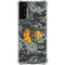 NHL Chicago Blackhawks Camo Galaxy S21 Plus 5G Clear Case