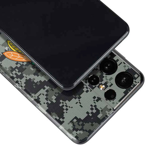 NHL Chicago Blackhawks Camo Galaxy S21 Ultra 5G Skin