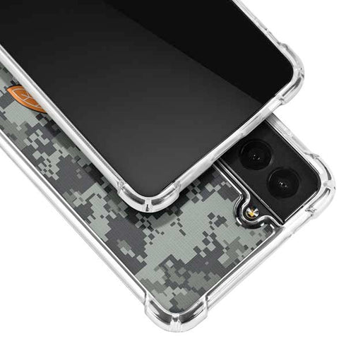 NHL Chicago Blackhawks Camo Galaxy S22 Clear Case