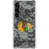 NHL Chicago Blackhawks Camo Galaxy S23 Clear Case