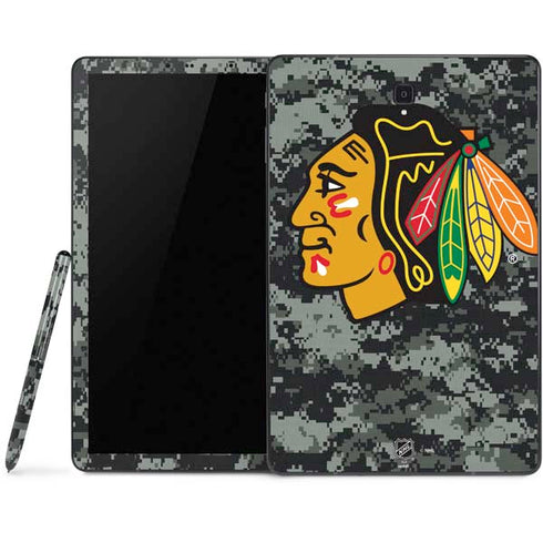 NHL Chicago Blackhawks Camo Samsung Galaxy Tab Skin