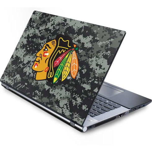 NHL Chicago Blackhawks Camo Generic Laptop Skin