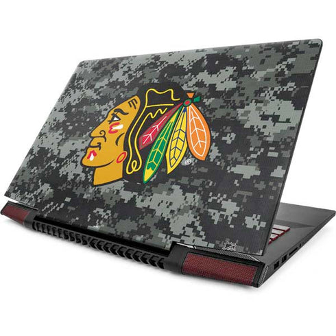NHL Chicago Blackhawks Camo Lenovo IdeaPad Skin