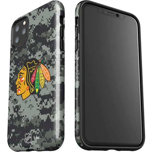 NHL Chicago Blackhawks Camo iPhone 11 Pro Max Impact Case