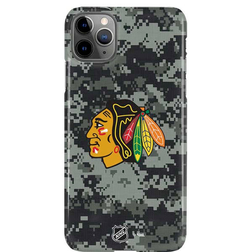 NHL Chicago Blackhawks Camo iPhone 11 Pro Max Lite Case