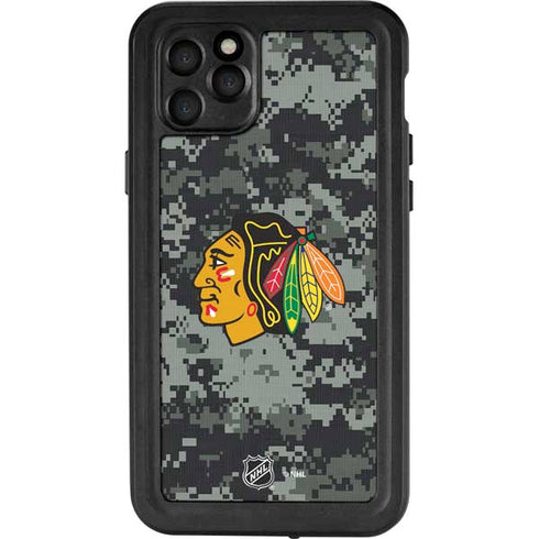 NHL Chicago Blackhawks Camo iPhone 11 Pro Max Waterproof Case