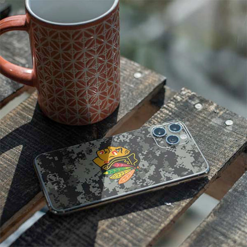 NHL Chicago Blackhawks Camo iPhone 11 Pro Skin