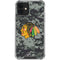 NHL Chicago Blackhawks Camo iPhone 12 Clear Case