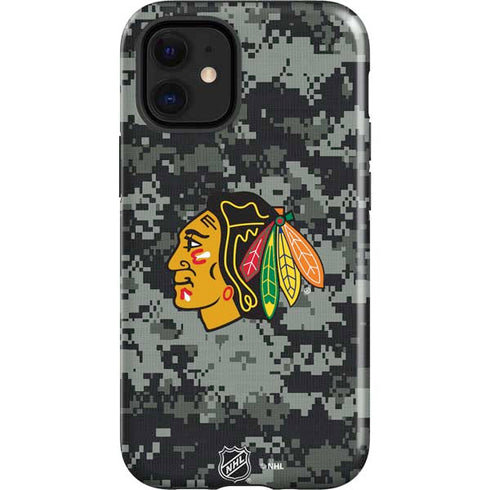 NHL Chicago Blackhawks Camo iPhone 12 Mini Impact Case