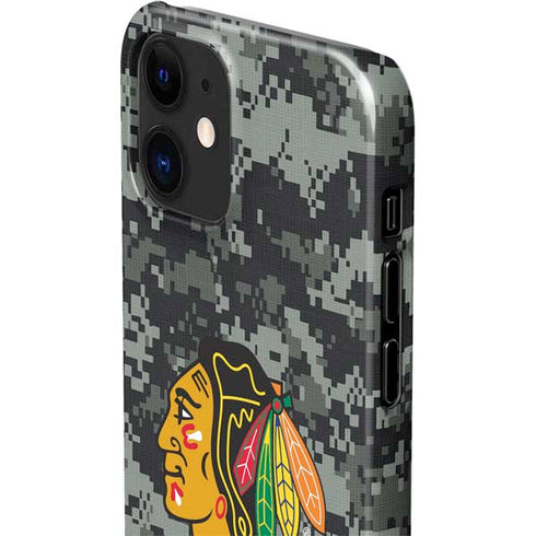 NHL Chicago Blackhawks Camo iPhone 12 Mini Lite Case