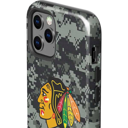 NHL Chicago Blackhawks Camo iPhone 12 Pro Max Impact Case