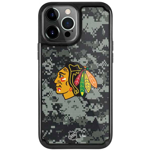 NHL Chicago Blackhawks Camo iPhone 13 Pro Cargo Case