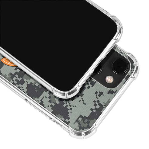 NHL Chicago Blackhawks Camo iPhone 14 Plus Clear Case