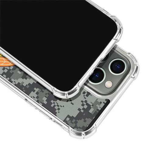 NHL Chicago Blackhawks Camo iPhone 14 Pro Clear Case