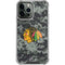 NHL Chicago Blackhawks Camo iPhone 14 Pro Max Clear Case