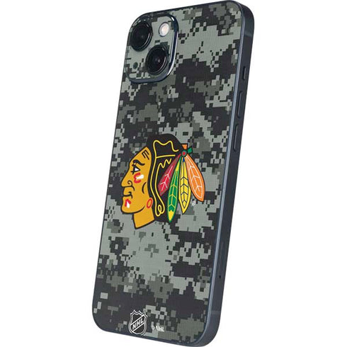 NHL Chicago Blackhawks Camo iPhone 14 Skin
