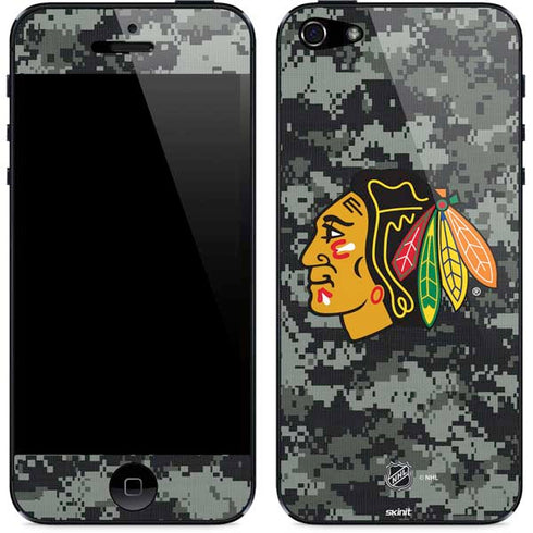 NHL Chicago Blackhawks Camo iPhone 5/5s/5SE Skin