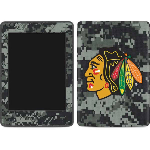 NHL Chicago Blackhawks Camo Amazon Kindle Skin