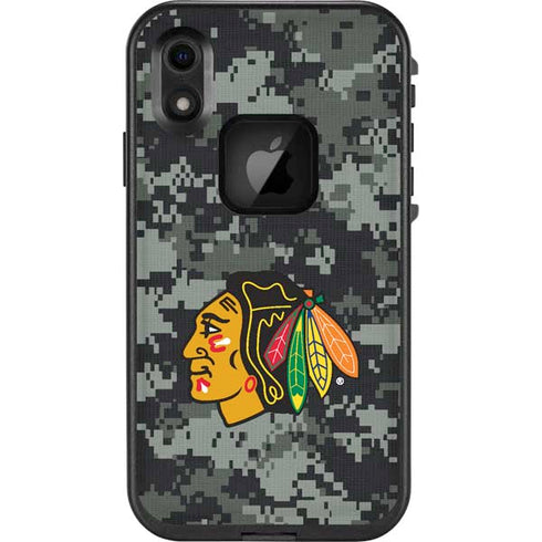NHL Chicago Blackhawks Camo LifeProof Fre iPhone Skin