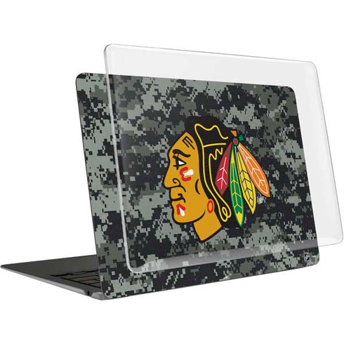 NHL Chicago Blackhawks Camo MacBook Air 13in M1 (2021) Case plus Skin