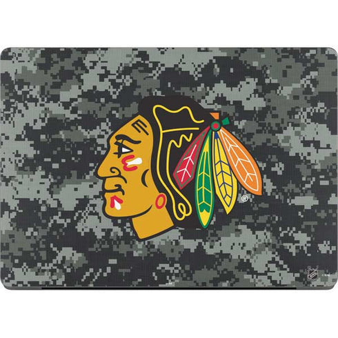 NHL Chicago Blackhawks Camo MacBook Pro 14in (2021-24) Skin