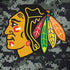 NHL Chicago Blackhawks Camo Moto G6 Skin