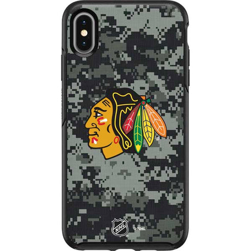 NHL Chicago Blackhawks Camo Otterbox Symmetry iPhone Skin