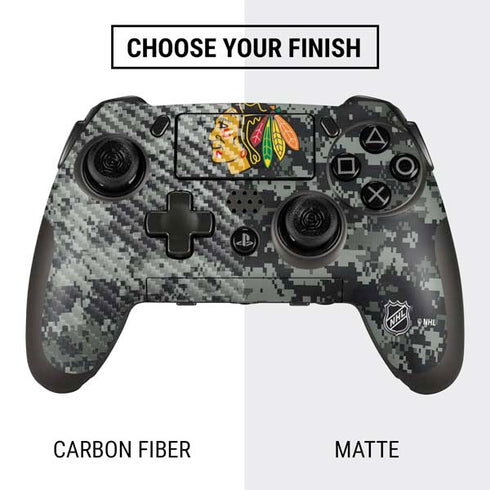 NHL Chicago Blackhawks Camo PlayStation Scuf Vantage 2 Controller Skin