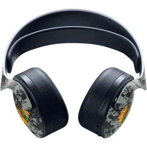 NHL Chicago Blackhawks Camo PULSE 3D Wireless Headset for PS5 Skin