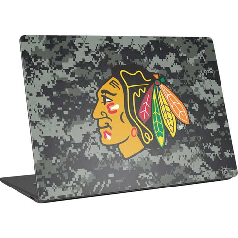 NHL Chicago Blackhawks Camo Surface Laptop 4 15in Skin