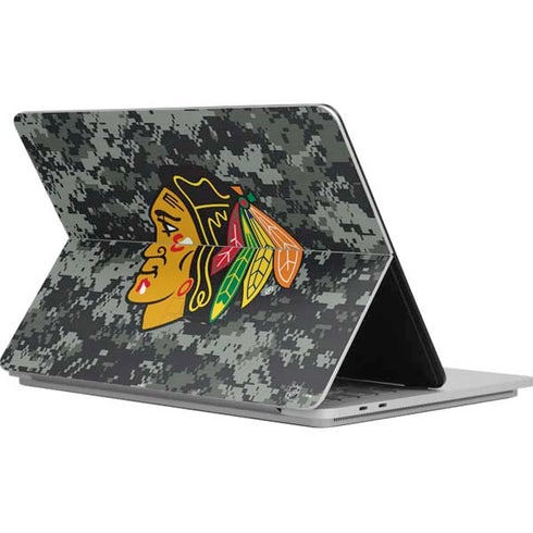 NHL Chicago Blackhawks Camo Surface Laptop Studio Skin