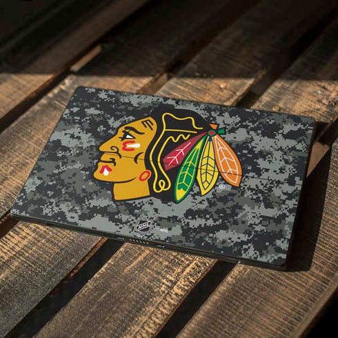 NHL Chicago Blackhawks Camo Surface Pro 7 Skin