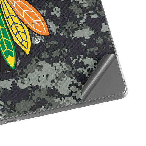 NHL Chicago Blackhawks Camo Surface Pro 8 Skin