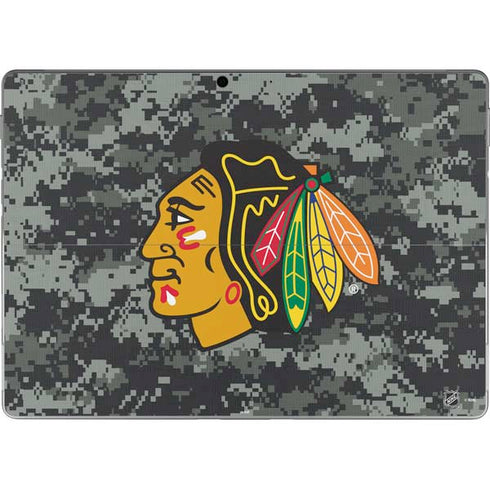 NHL Chicago Blackhawks Camo Surface Pro 9 Skin