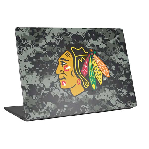 NHL Chicago Blackhawks Camo Universal Laptop 16in (13 x 9.4in) Skin