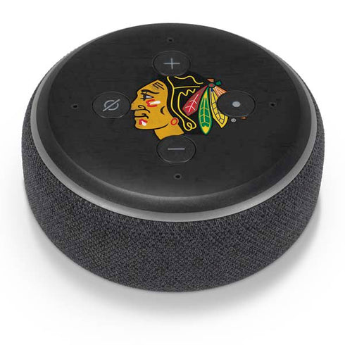 NHL Chicago Blackhawks Distressed Amazon Echo Dot Skin