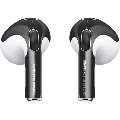 NHL Chicago Blackhawks Distressed Apple AirPods (3rd Gen 2021) Skin