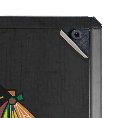 NHL Chicago Blackhawks Distressed Cooler Master MasterBox Q300L Mini Tower Skin