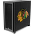 NHL Chicago Blackhawks Distressed Corsair 4000D Tempered Glass Mid-Tower ATX Case Skin