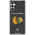 NHL Chicago Blackhawks Distressed Galaxy A15 5G Clear Case