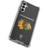 NHL Chicago Blackhawks Distressed Galaxy A15 5G Clear Case