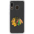 NHL Chicago Blackhawks Distressed Galaxy A20 Clear Case