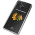 NHL Chicago Blackhawks Distressed Galaxy A21 Clear Case