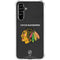 NHL Chicago Blackhawks Distressed Galaxy A54 5G Clear Case