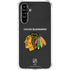 NHL Chicago Blackhawks Distressed Galaxy A54 5G Clear Case