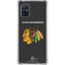 NHL Chicago Blackhawks Distressed Galaxy A71 5G Clear Case