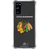 NHL Chicago Blackhawks Distressed Galaxy S20 FE Clear Case
