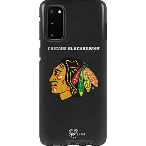 NHL Chicago Blackhawks Distressed Galaxy S20 Pro Case